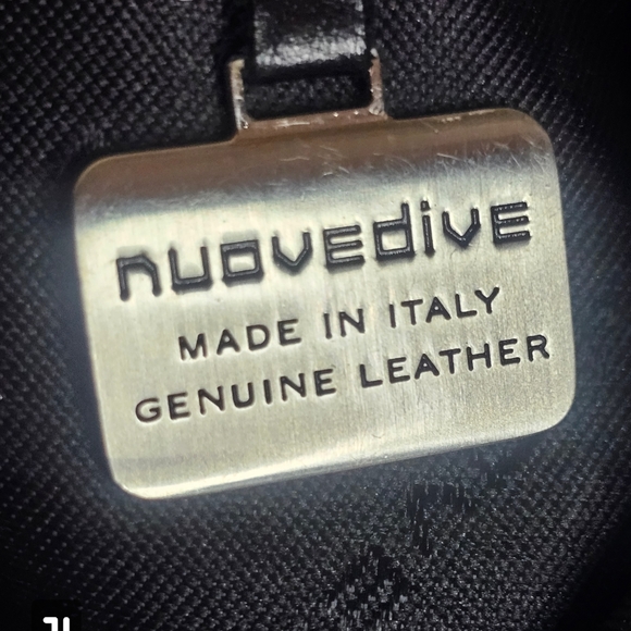 Nuovedive Made in Italy large black hobo leather handbag - Picture 9 of 9